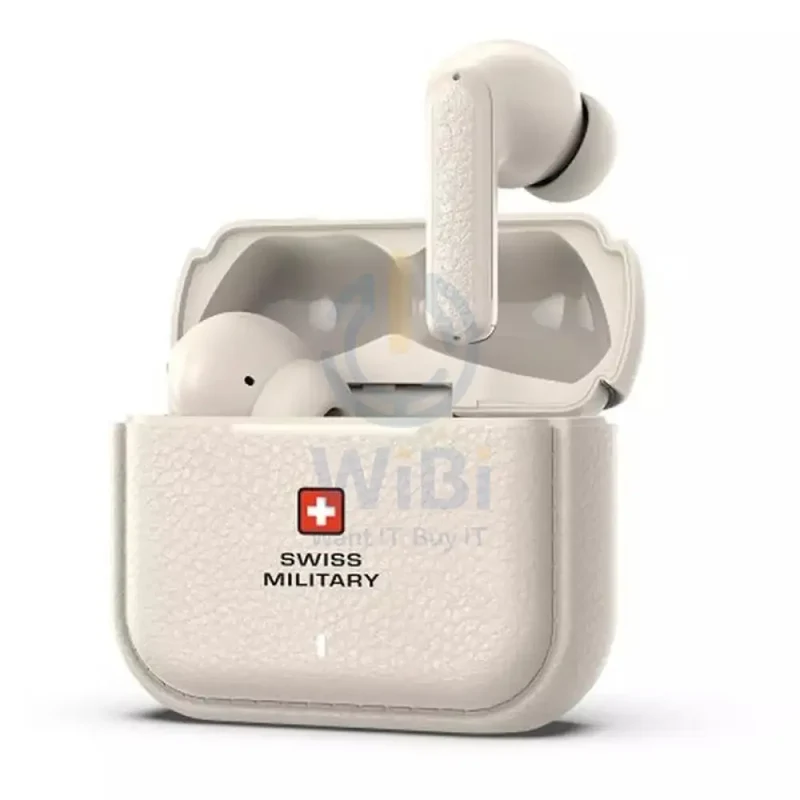 Swiss Military Victor RT75 Pro TWS Earbuds - ANC / Wireless / Cream
