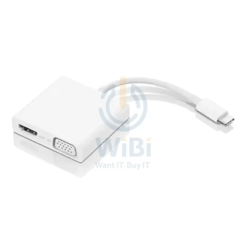 Lenovo USB-C 3-in-1 Travel Hub - HDMI/VGA/USB 3.0 / White