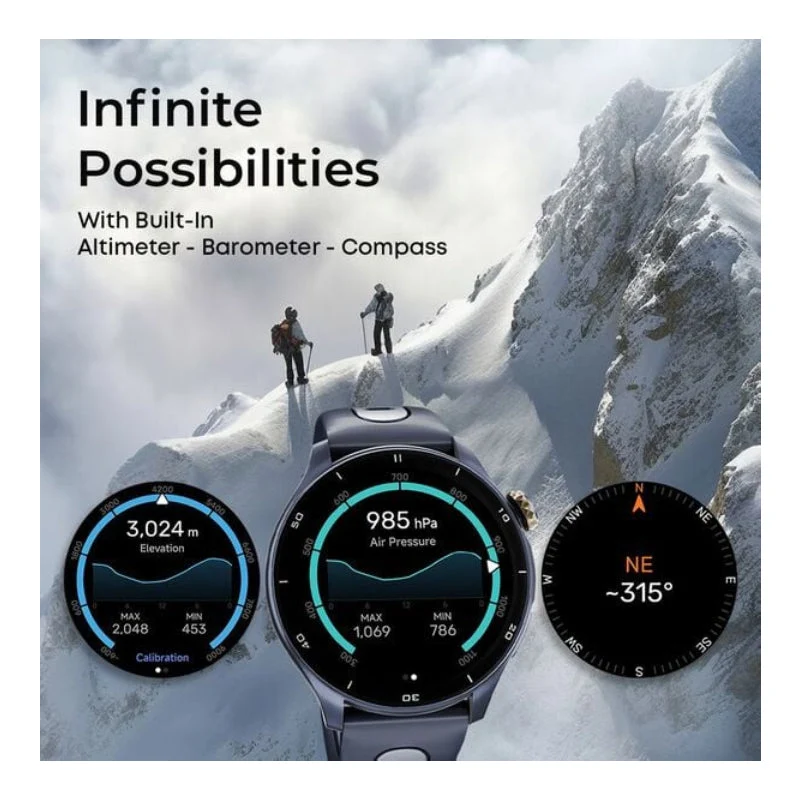TITAN Celestor Smart Watch - 1.43"AMOLED / Bluetooth / Beige
