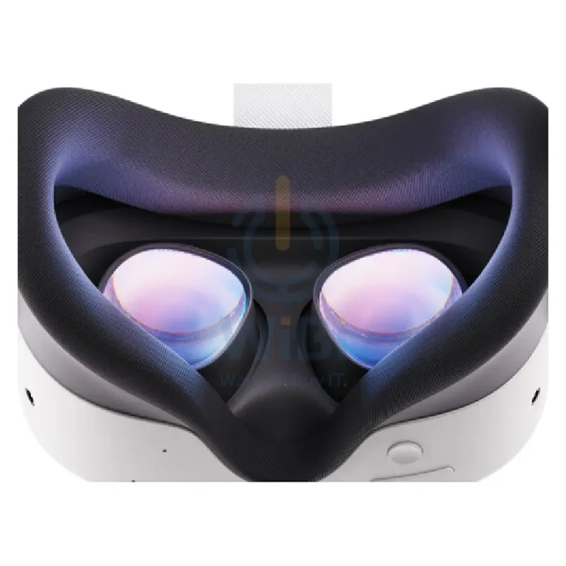 نظارة واقع افتراضي ميتا كويست 3s متكاملة - معالج سنابدراجون XR2 الجيل الثاني / ذاكرة 8 جيجابايت / تخزين 256 جيجابايت / واي فاي / USB-C
