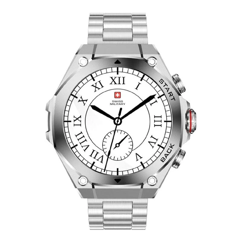 Swiss Military DOM 6 Smart Watch - 1.43" / Silver