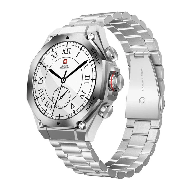Swiss Military DOM 6 Smart Watch - 1.43" / Silver