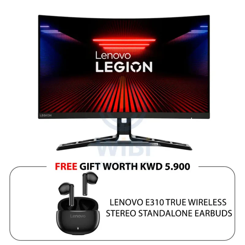 Lenovo Legion R27fc-30 - 27" FHD Curved / 0.5ms / 240Hz / HDMI 2.1 / DisplayPort 1.4 Speaker / Eyesafe / Raven Black - Monitor