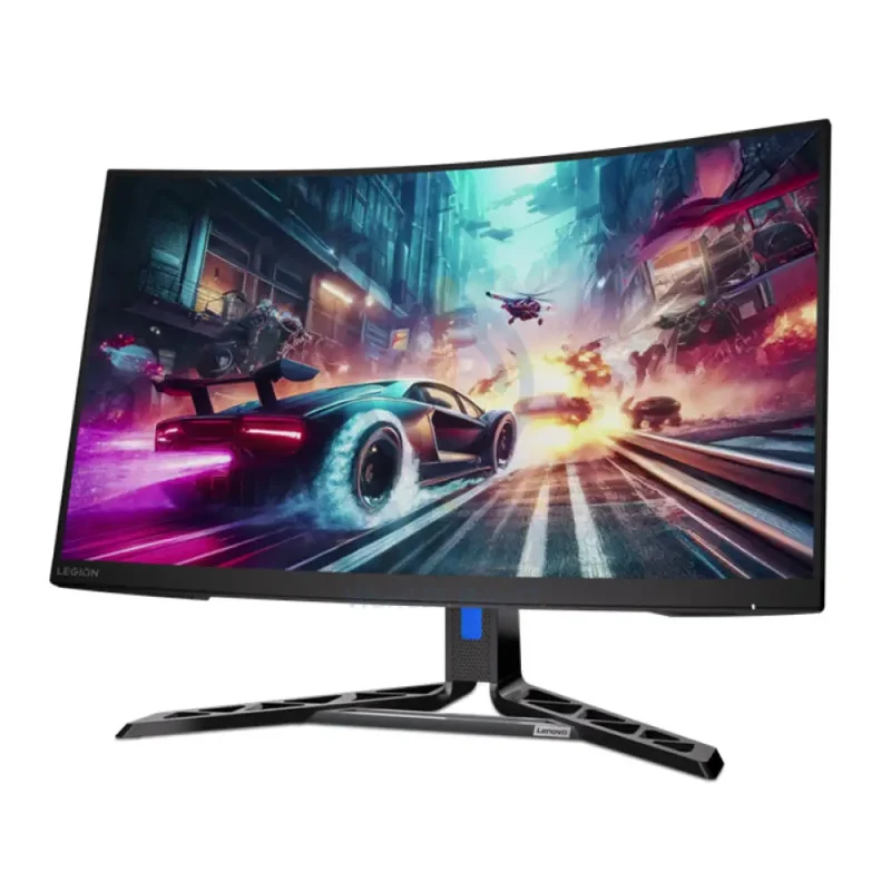 Lenovo Legion R32qc-30 - 31.5" QHD Curved / 0.5ms / Up to 180Hz / HDMI 2.1 / DP 1.4 / Speaker / Eyesafe / Raven Black - Gaming Monitor