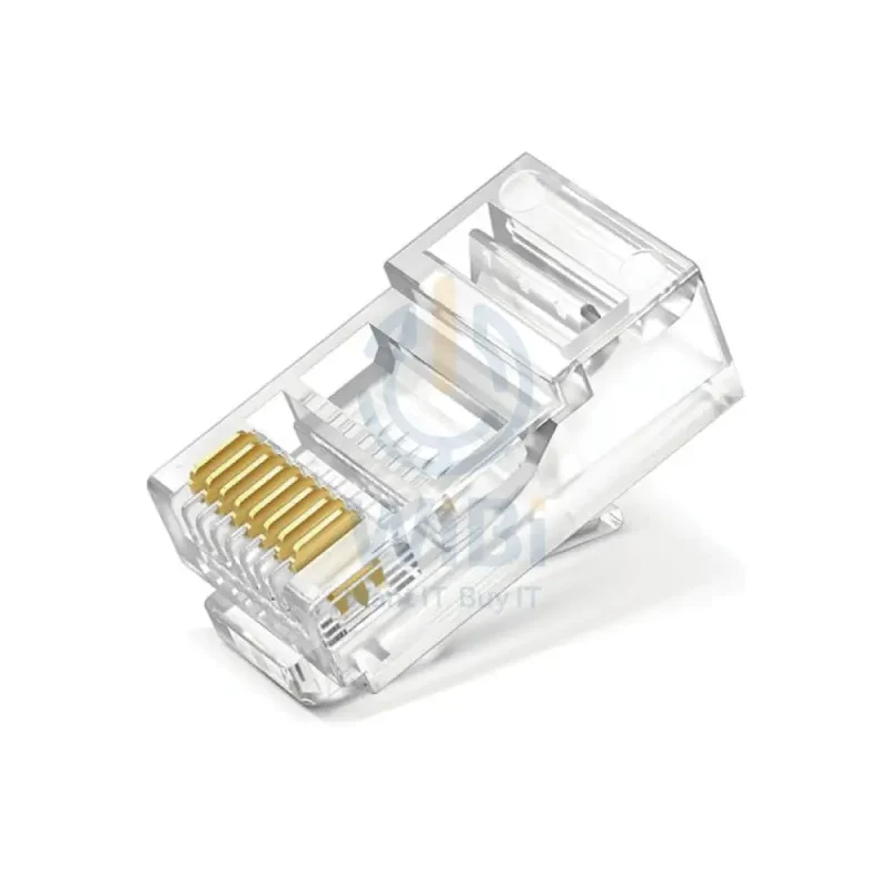 مشبك جازوز RJ45 CAT5، علبة من 100 قطعة