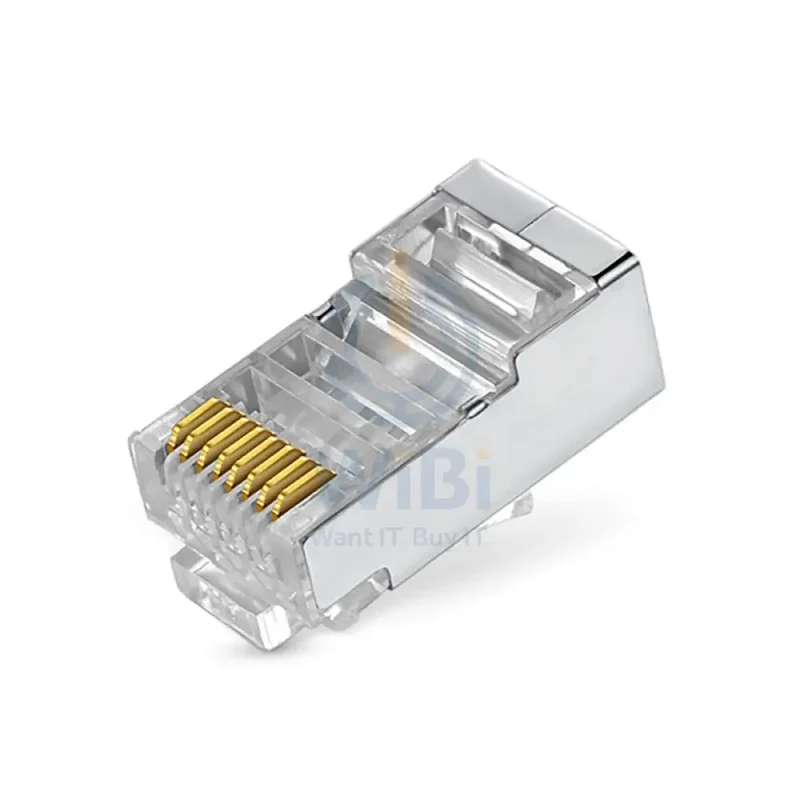 موصل جاسوز RJ45 CAT6 - علبة من 100 قطعة