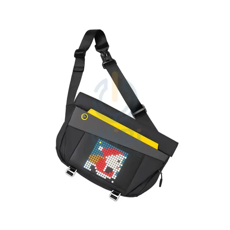 Divoom Pixel Sling Bag-V With LED Animation Screen - Black