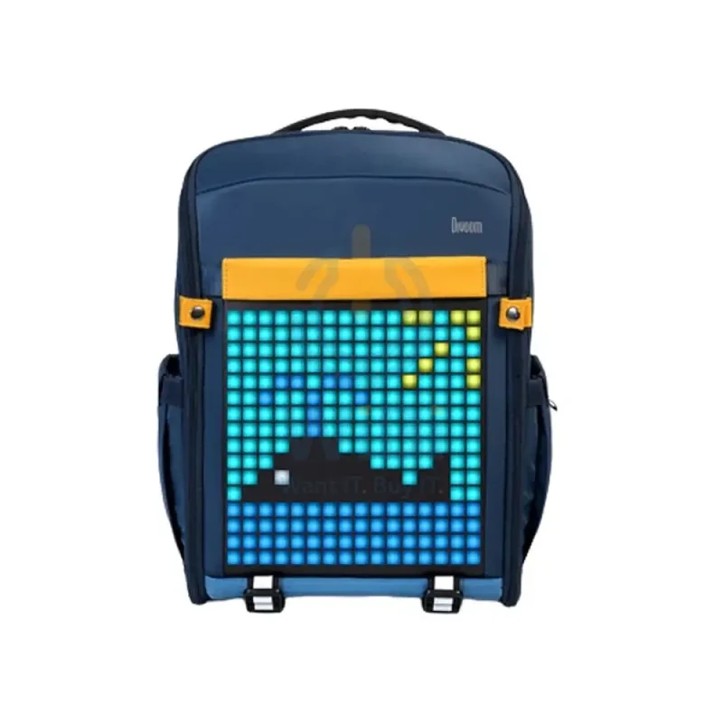 Divoom Pixel Art Backpack-S LED Animation Display Bag - Dark Blue