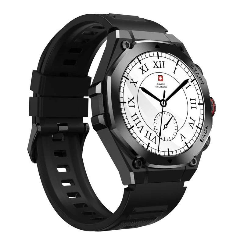 Swiss Military DOM 6 Smart Watch - 1.43" / Black