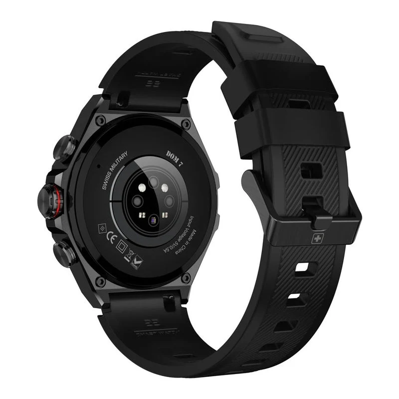 Swiss Military DOM 6 Smart Watch - 1.43" / Black