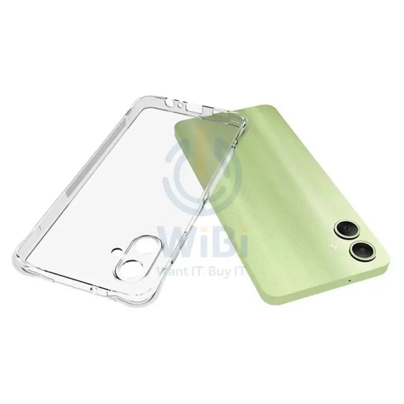 Samsung Galaxy A06 Shockproof TPU Case - Transparent