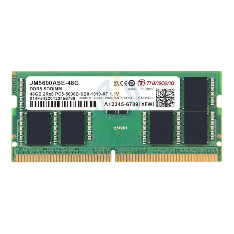 Transcend SO-DIMM Memory - 48GB / DDR5 / Memory Module