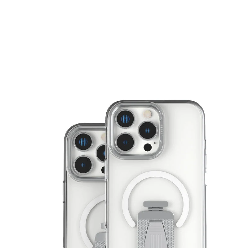 Levelo Morphix MagSafe Grip Case - Apple iPhone 16 Pro Max / Gray