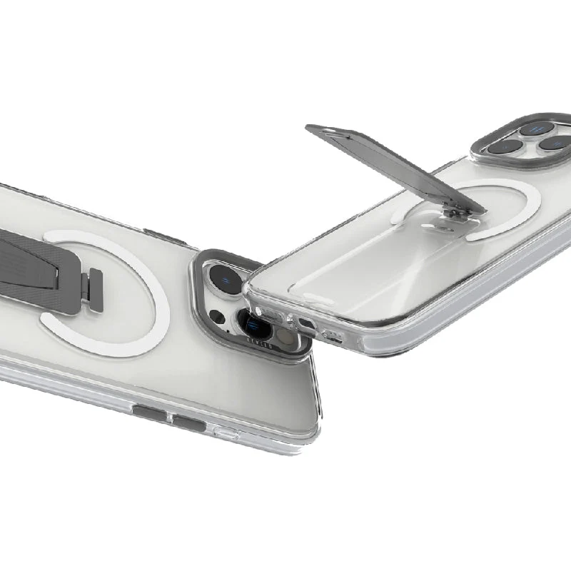 Levelo Morphix MagSafe Grip Case - Apple iPhone 16 Pro Max / Gray