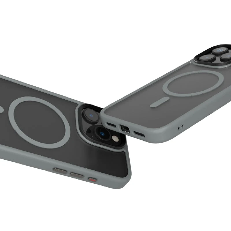 Levelo Matte Solo MagSafe Case - Apple iPhone 16 Pro / Gray