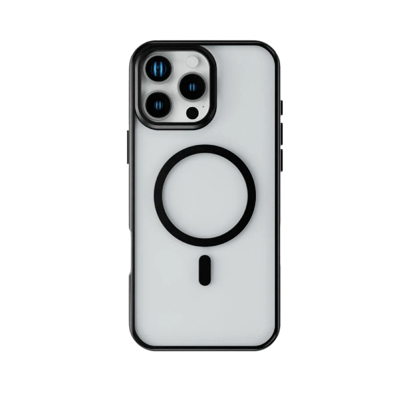 Levelo Elio PC Case with Camera Ring Stand - Apple iPhone 16 Pro Max / Black