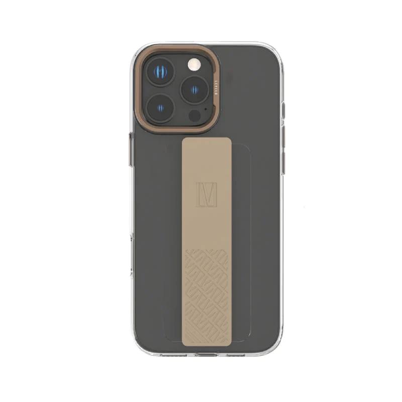 Levelo Graphia IMD Silicone Grip Case - Apple iPhone 16 Pro Max / Rose Gold