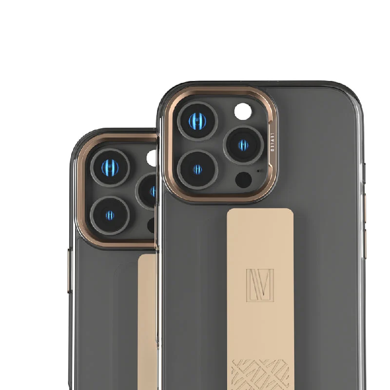 Levelo Graphia IMD Silicone Grip Case - Apple iPhone 16 Pro Max / Rose Gold