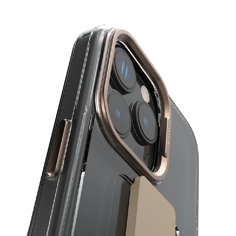 Levelo Graphia IMD Silicone Grip Case - Apple iPhone 16 Pro Max / Rose Gold