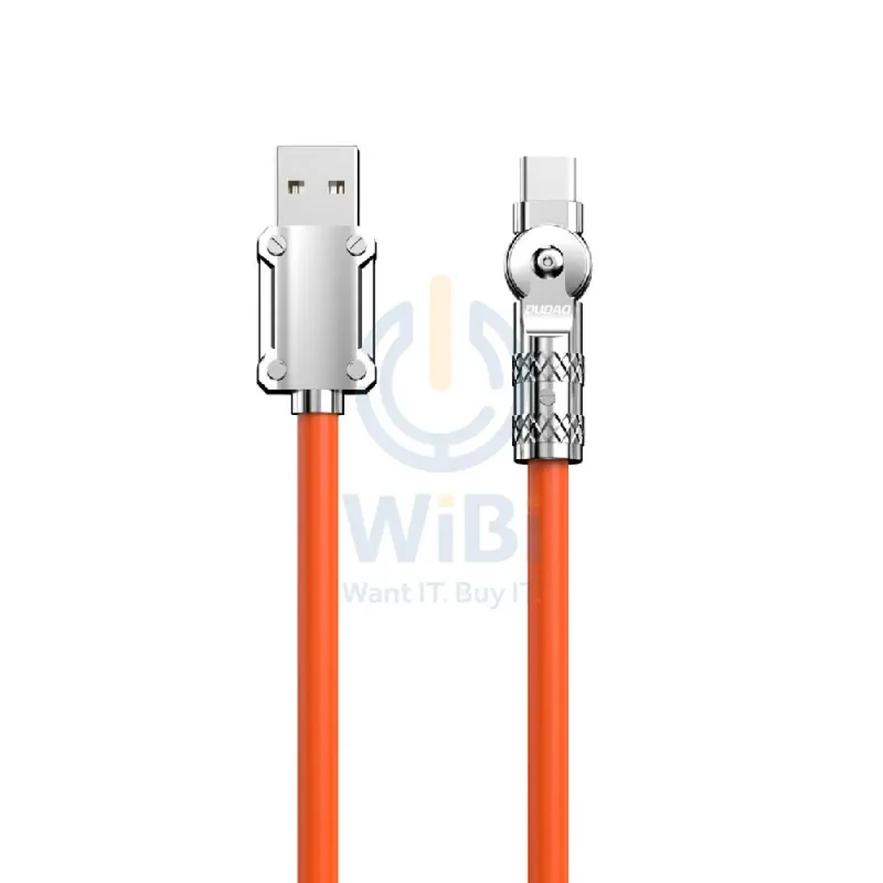 DUDAO L24AC Data Cable - 1 Meter / 120W / Orange