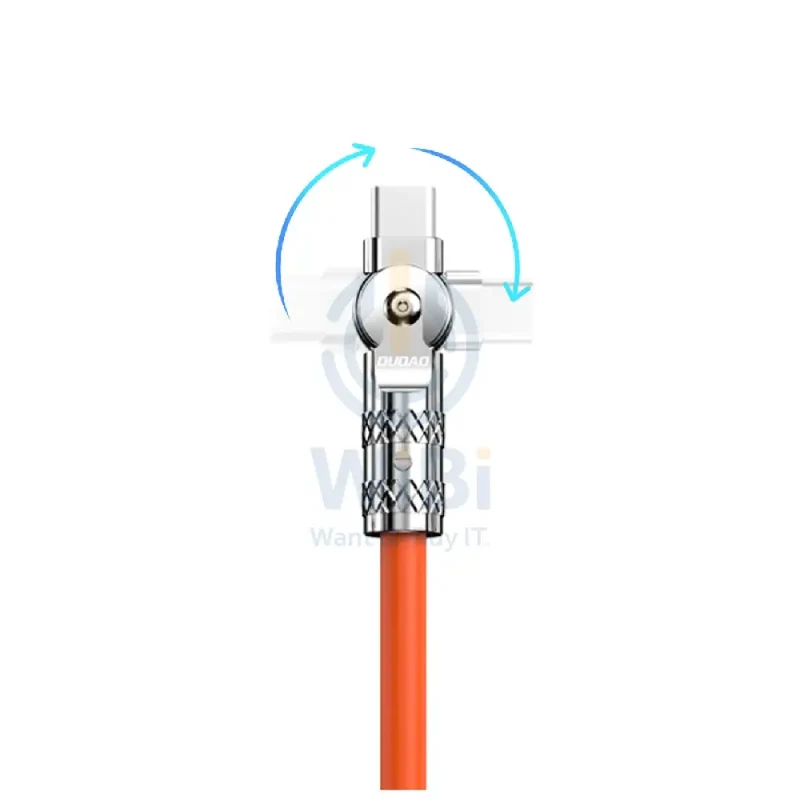 DUDAO L24CL Data Cable - 1 Meter / 30W / Type-C / Lightning / Orange