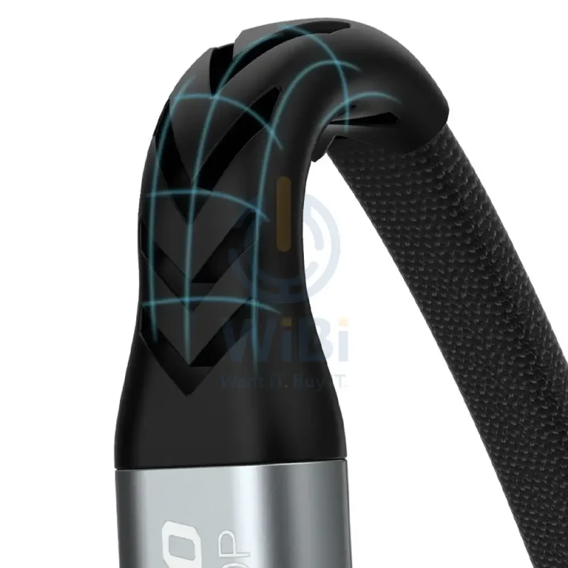 DUDAO L10P PD Fast Charging Data Cable - 23CM / 20W / Type-C / Black