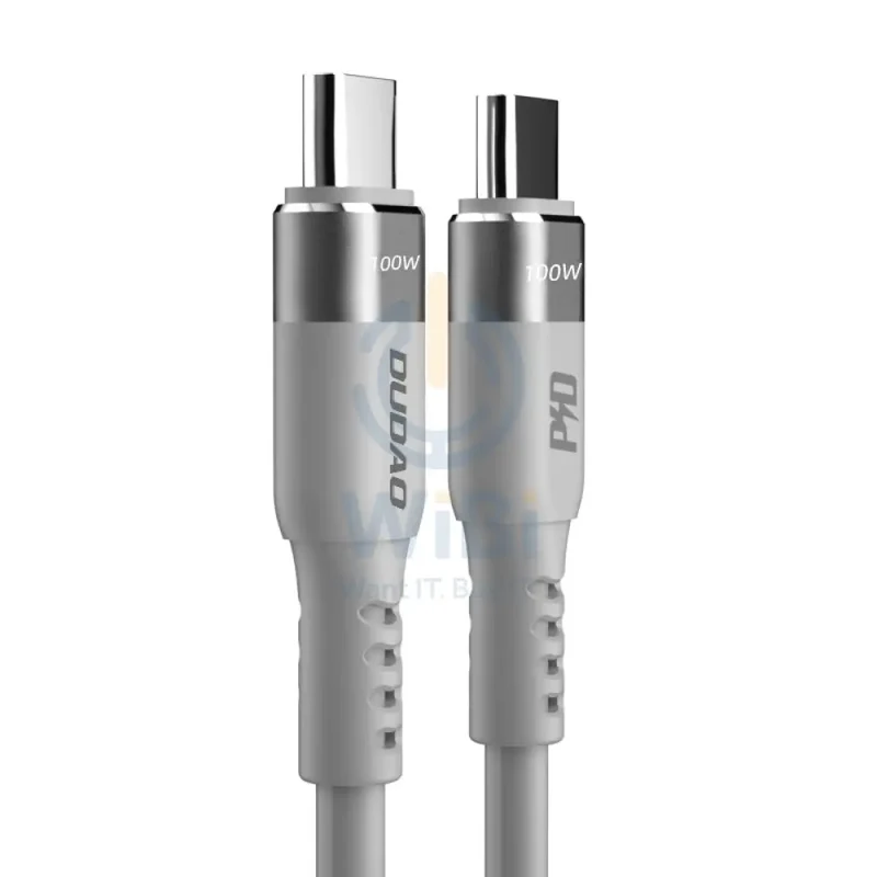 DUDAO L5CMAX Data Cable - 1 Meter / 100W / Type-C / Grey