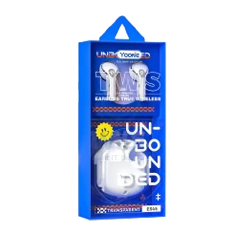 YOOKIE ES45 TWS Transparent Earbuds - 300mAh / White
