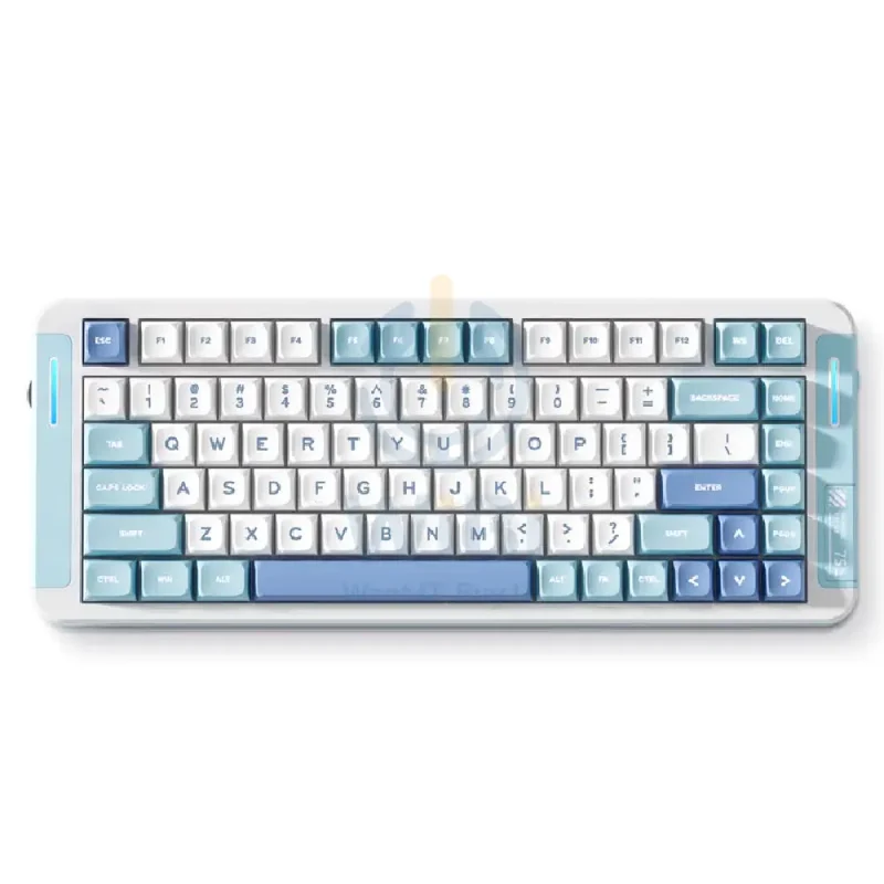MCHOSE X75 V2 Custom Mechanical Keyboard - 4000mAh / Blue