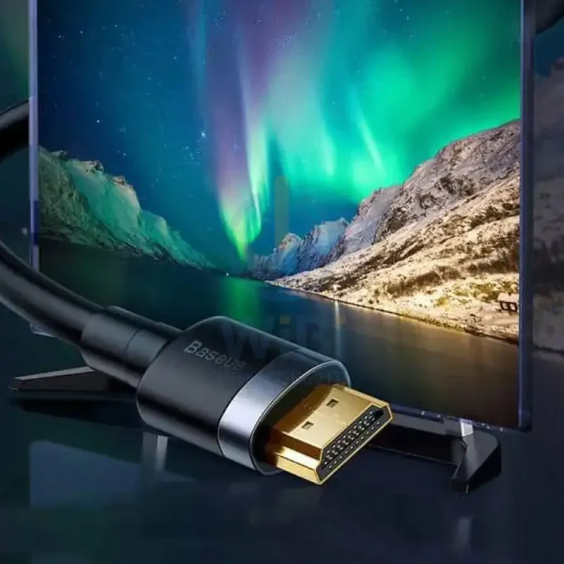 Baseus Cafule 4K HDMI Male To 4K HDMI Male Adapter Cable - 2.0 / 5 Meter / Black