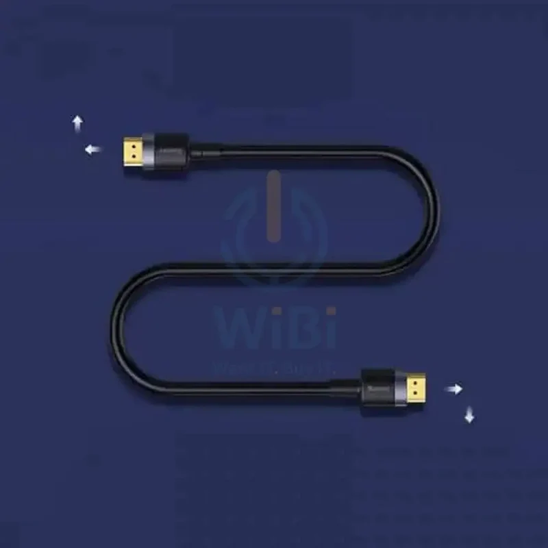 Baseus Cafule 4K HDMI Male To 4K HDMI Male Adapter Cable - 2.0 / 5 Meter / Black
