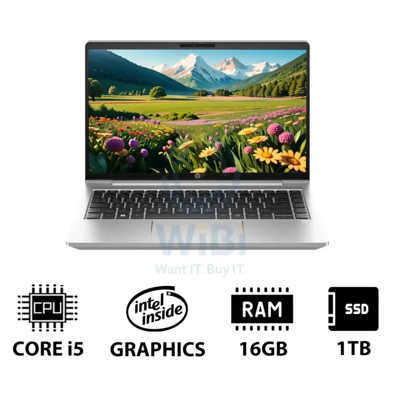 HP ProBook 440 G10 - 14.0" FHD / i5 / 16GB / 1TB (NVMe M.2 SSD) / DOS (Without OS) / 1YW - Laptop