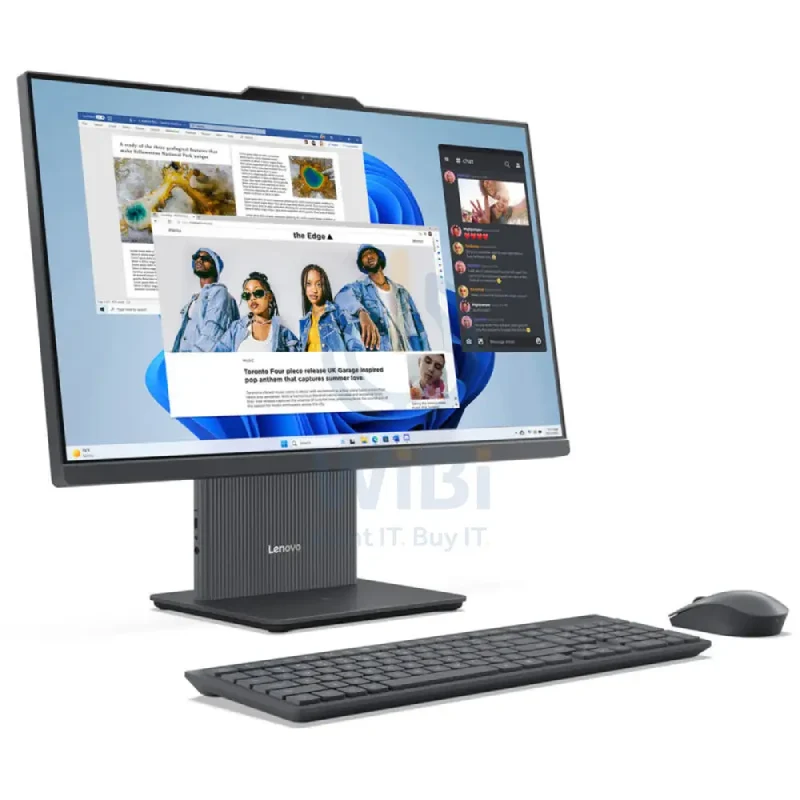 Lenovo IdeaCentre Gen 9 AIO PC - i5 / 32GB / 512GB (NVMe M.2 SSD) / 23.8" FHD Non-Touch / DOS (Without OS) / 1YW / Luna Grey - Desktop