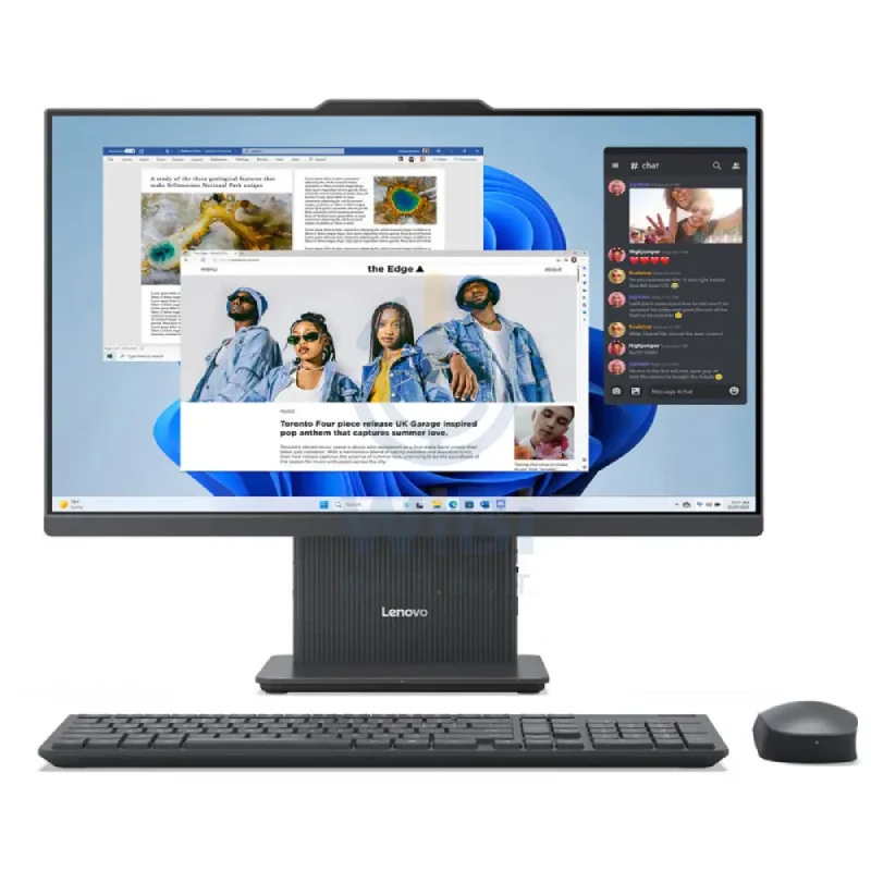 Lenovo IdeaCentre Gen 9 AIO PC - i5 / 16GB / 512GB (NVMe M.2 SSD) / 23.8" FHD Non-Touch / DOS (Without OS) / 1YW / Luna Grey - Desktop