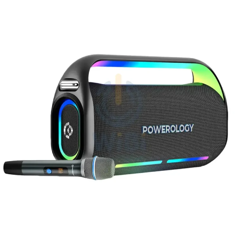 Powerology Deep Bass Party Speaker - Bluetooth / Black