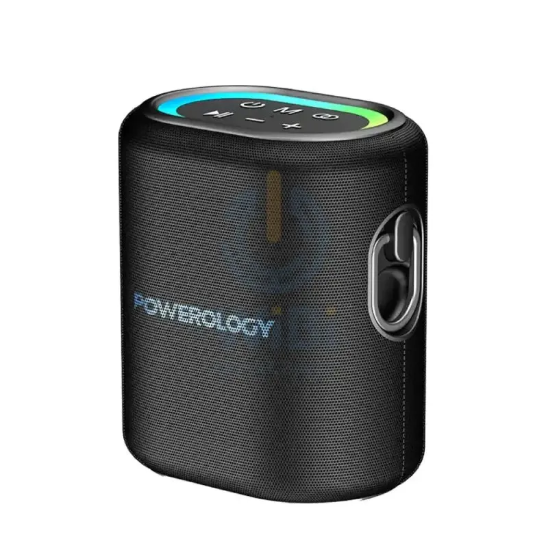 Powerology Portable Loud Speaker - Bluetooth / Black