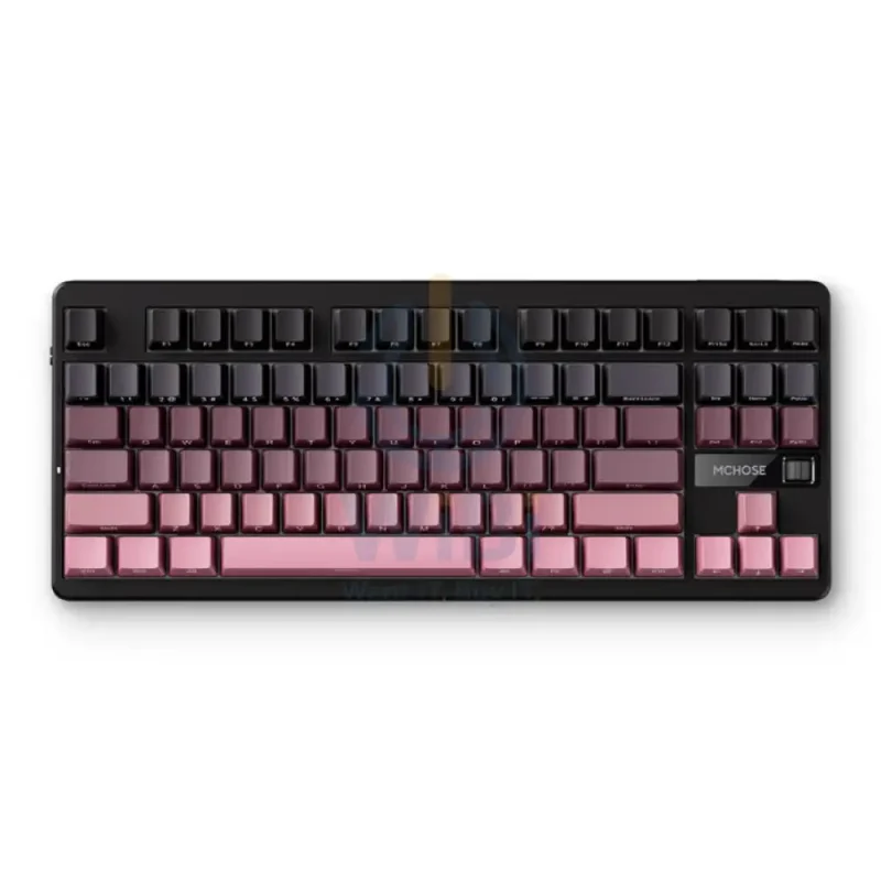 MCHOSE G87 Wireless Mechanical Keyboard - 10,000mAh / Wireless - Black Pink