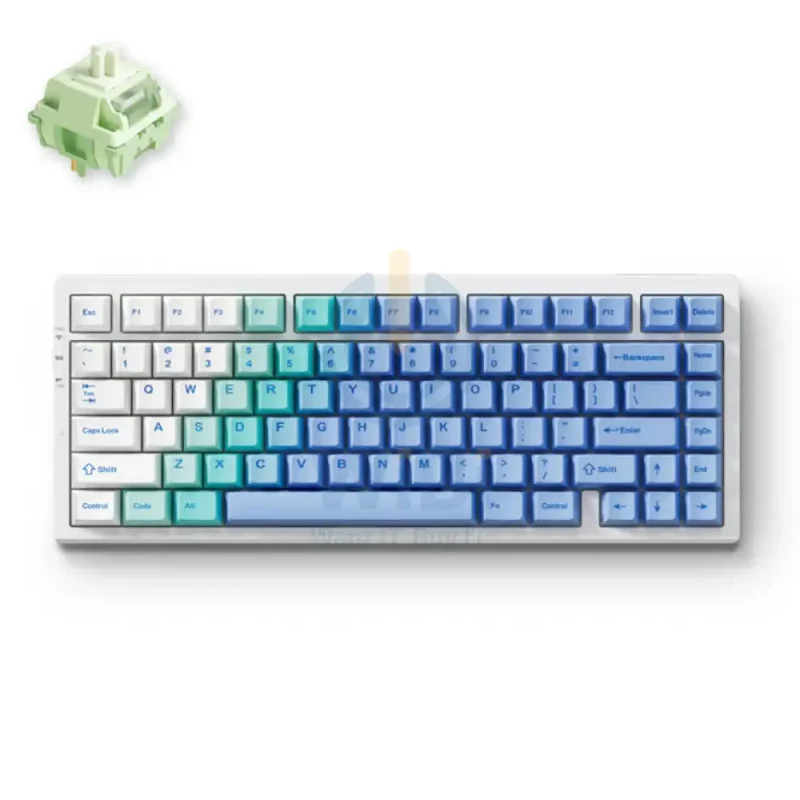 MCHOSE G75 Pro Gaming Mechanical Keyboard - 8000mAh / Wireless / Arctic Snow