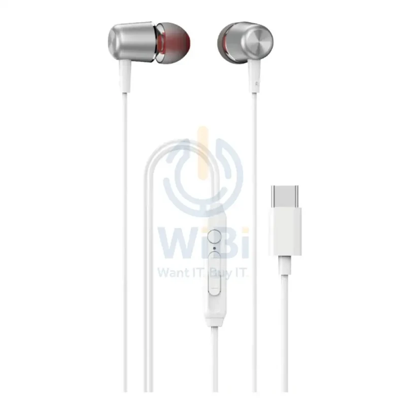 DUDAO X1PROT Earphone - USB-C / Wired / White