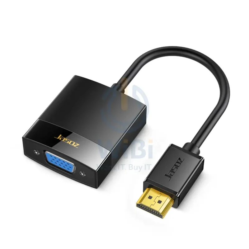 محول جازوز G102 من HDMI إلى VGA، باللون الأسود