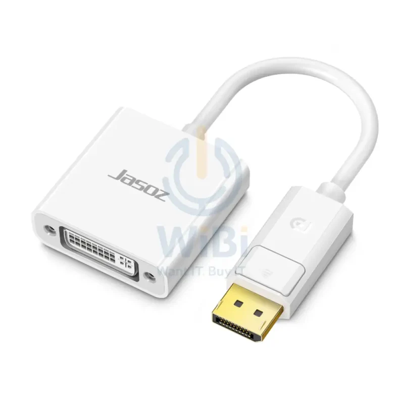 محول جاسوز G112 من ديسبلاي بورت إلى DVI، باللون الأبيض