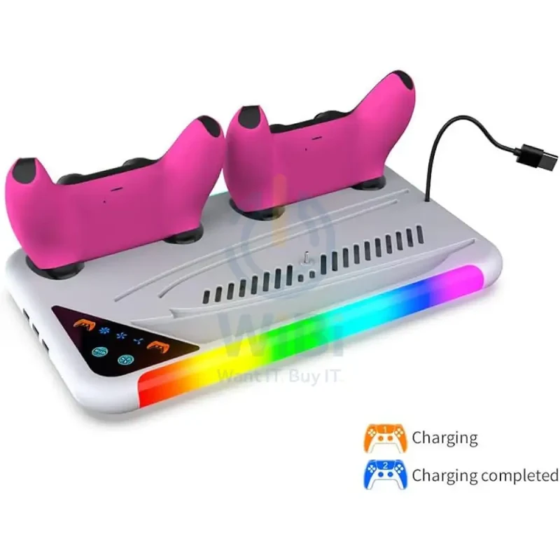 DOBE TP5-3557 Multifunctional Cooling Stand For PS5/PS5 Slim