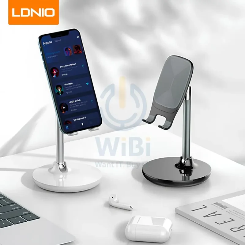 LDNIO MG05 Foldable Desk Phone Stand - Black