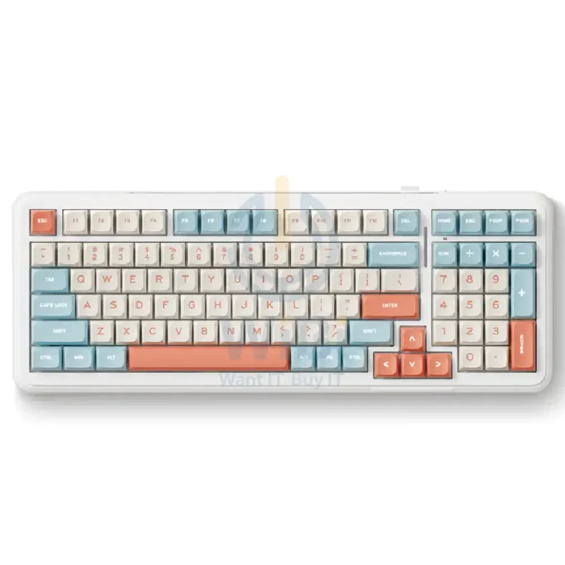 MCHOSE K99 Wireless Gasket Mount Mechanical Keyboard - 6000mAh / Wireless - Horizon Orange