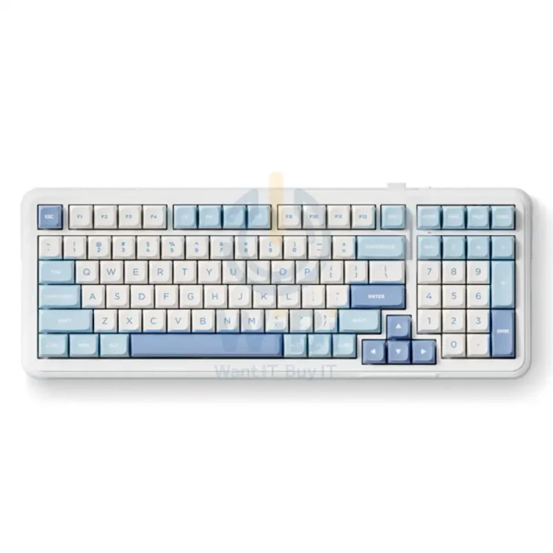 MCHOSE K99 Wireless Gasket Mount Mechanical Keyboard - 6000mAh / Wireless - Sky Blue