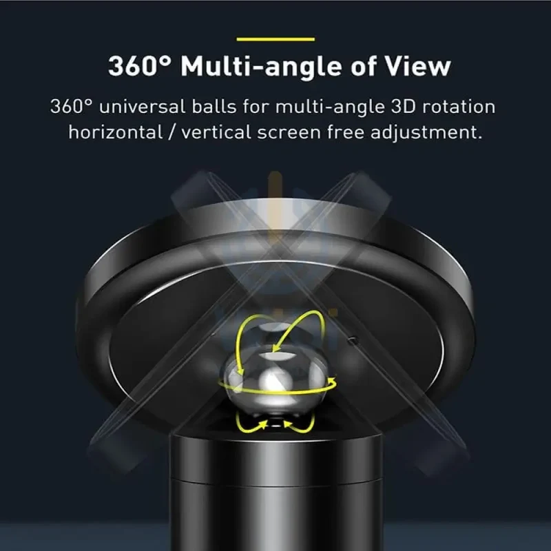 Baseus Magnetic Car Mount (For Dashboards and Air Outlets) - Black