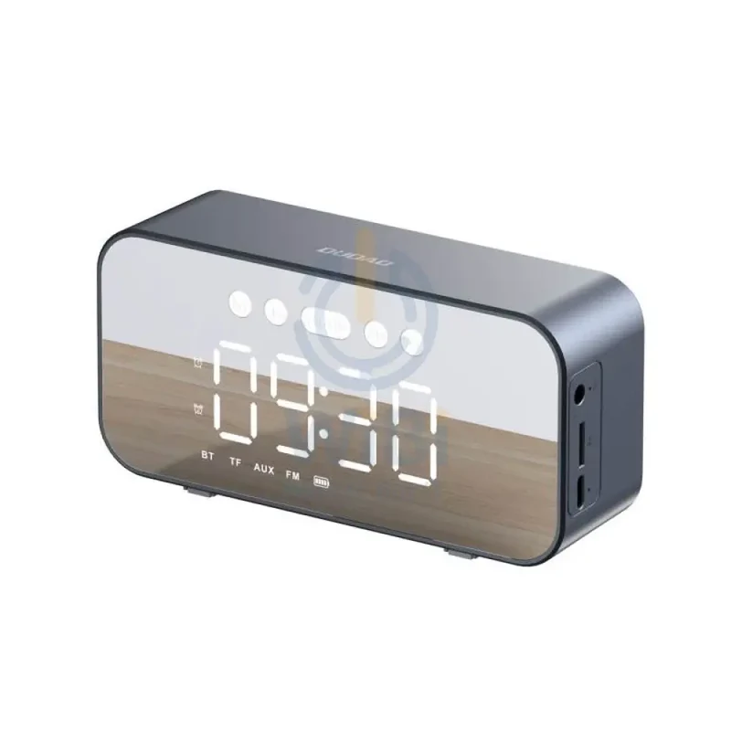DUDAO Y17 Portable Bluetooth Alarm Clock Speaker - Grey