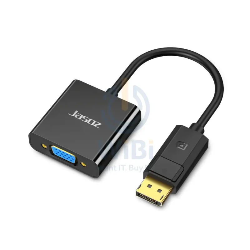 محول جاسوز G105 من ديسبلاي بورت إلى VGA - أسود