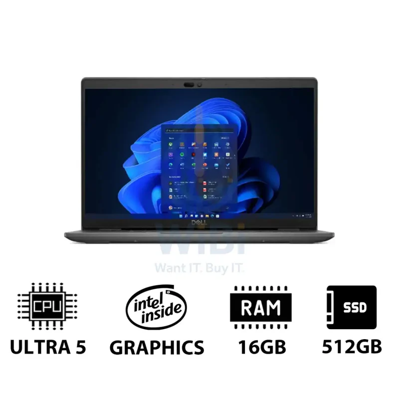 Dell Latitude 3450 - 14.0" FHD / Ultra 5 125U / 16GB / 512GB (NVMe M.2 SSD) / Win 11 Pro / 3YW - Laptop