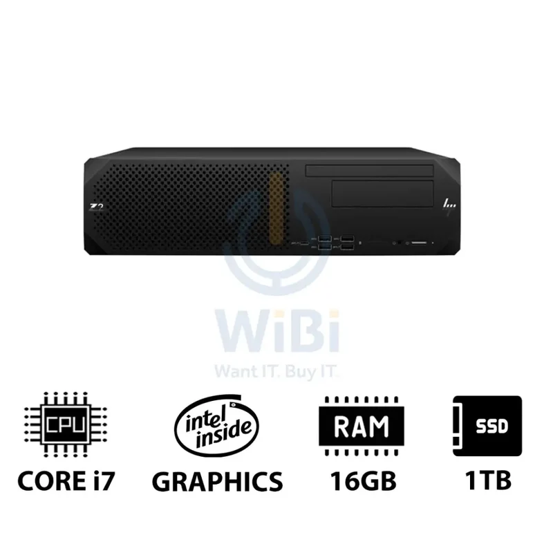 HP Z2 G9 SFF Workstation - i7-13700K 3.40GHz / 16-Cores / 16GB / 1TB (NVMe M.2 SSD) / Win 11 Pro / 3YW